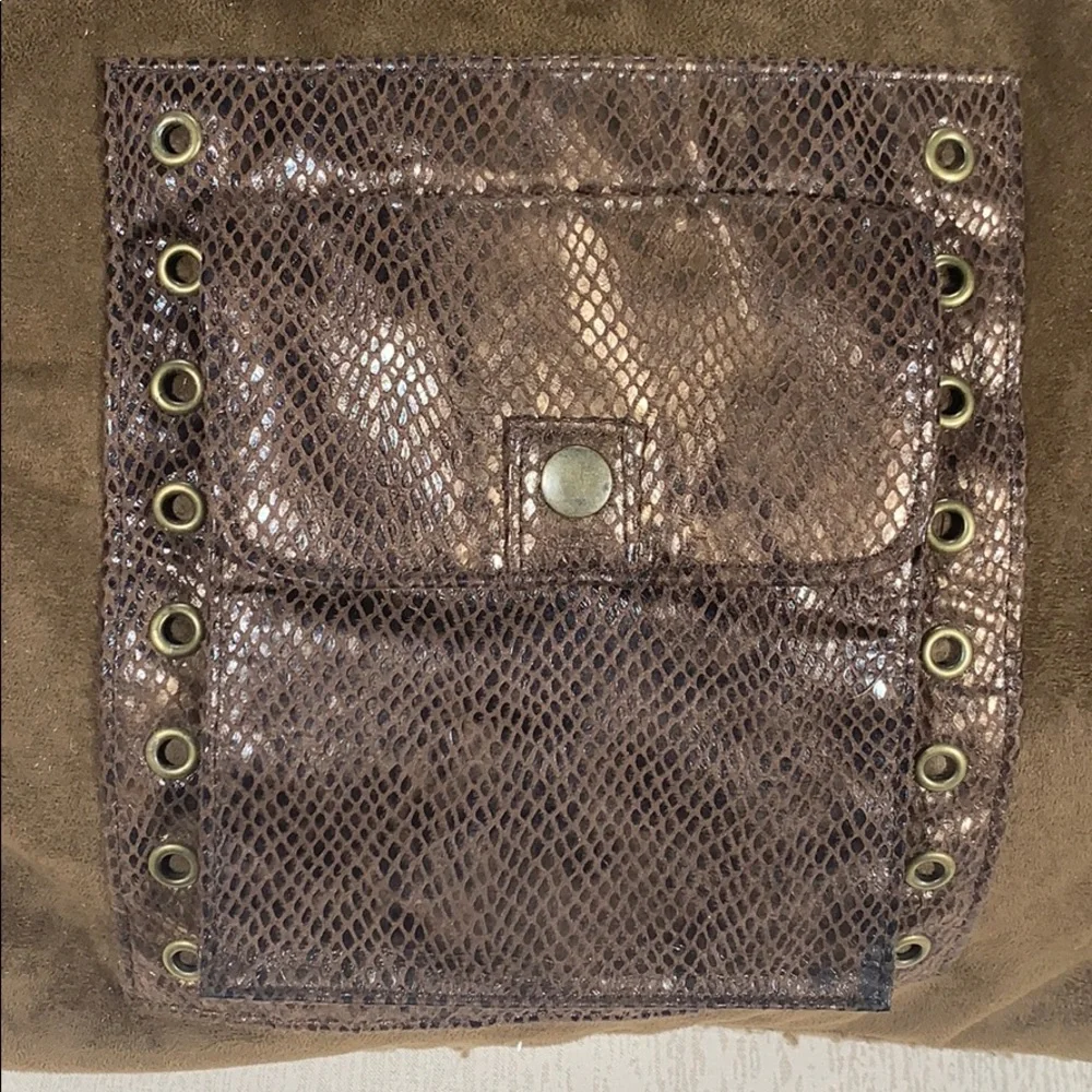 Vintage Suede Bohemian Style Handbag
